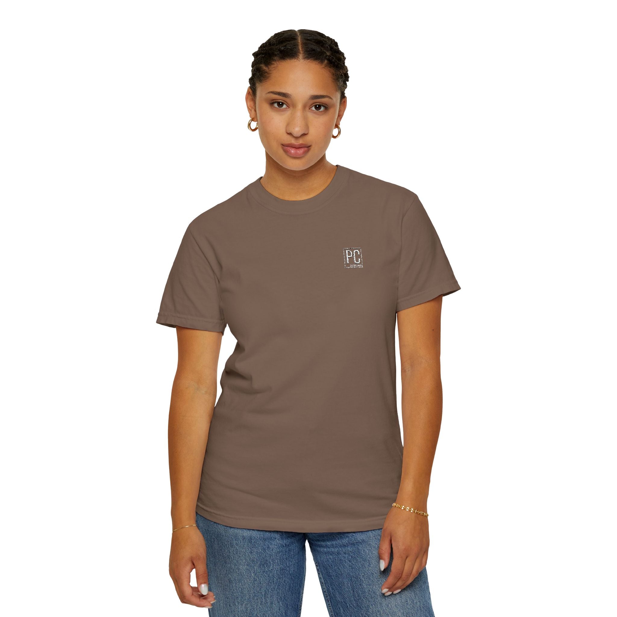 Poetic Chaos Embroided White Logo