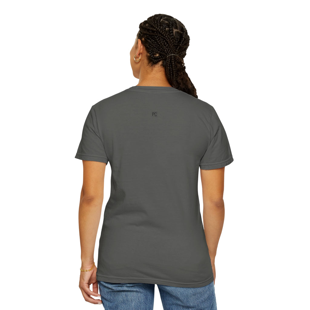 Poetic Chaos T-Shirt — Minimal Text Graphic Tee ("Poetic Chaos")
