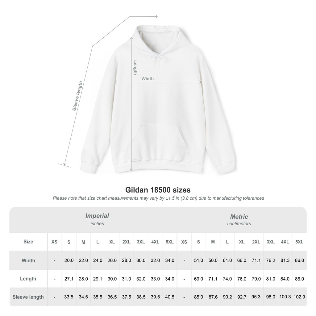 Poetic Chaos embroided white logo hoodie