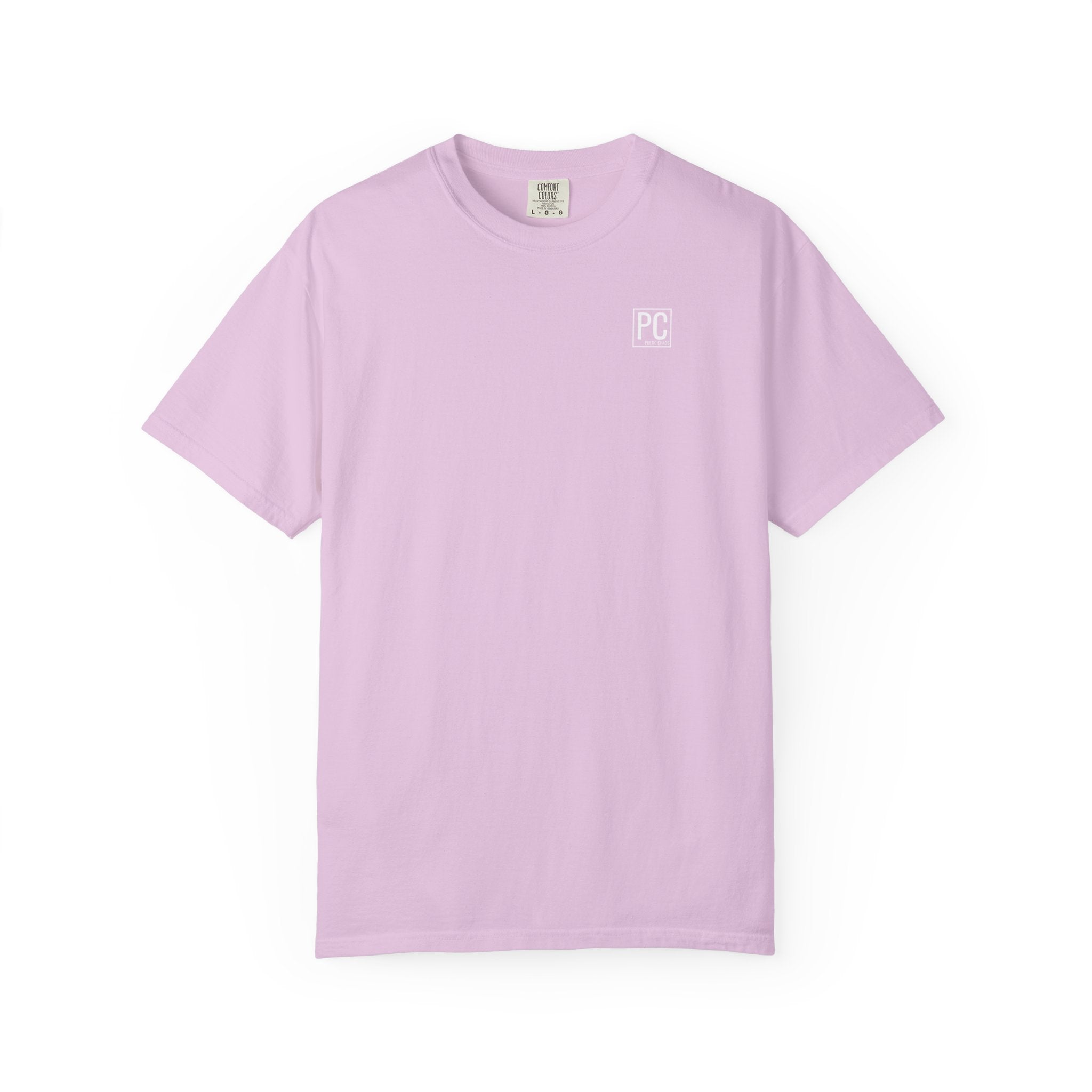 Poetic Chaos minimal t-shirts white label