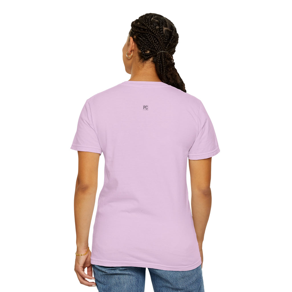 Poetic Chaos T-Shirt — Minimal Text Graphic Tee ("Poetic Chaos")