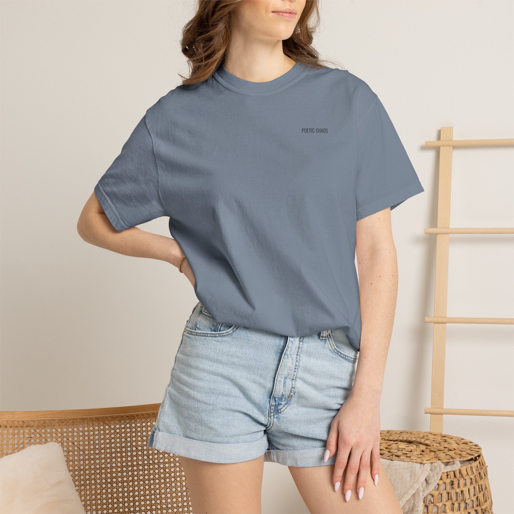 Poetic Chaos minimal t-shirt