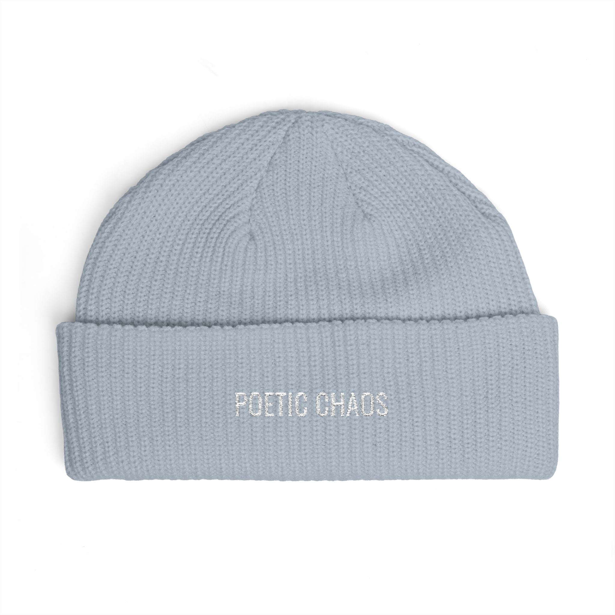 Poetic Chaos Cuff Beanie white label logo