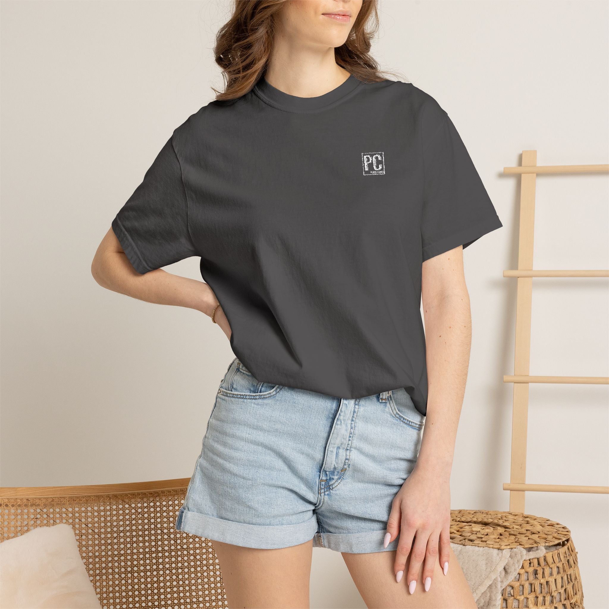 Poetic Chaos Embroided White Logo