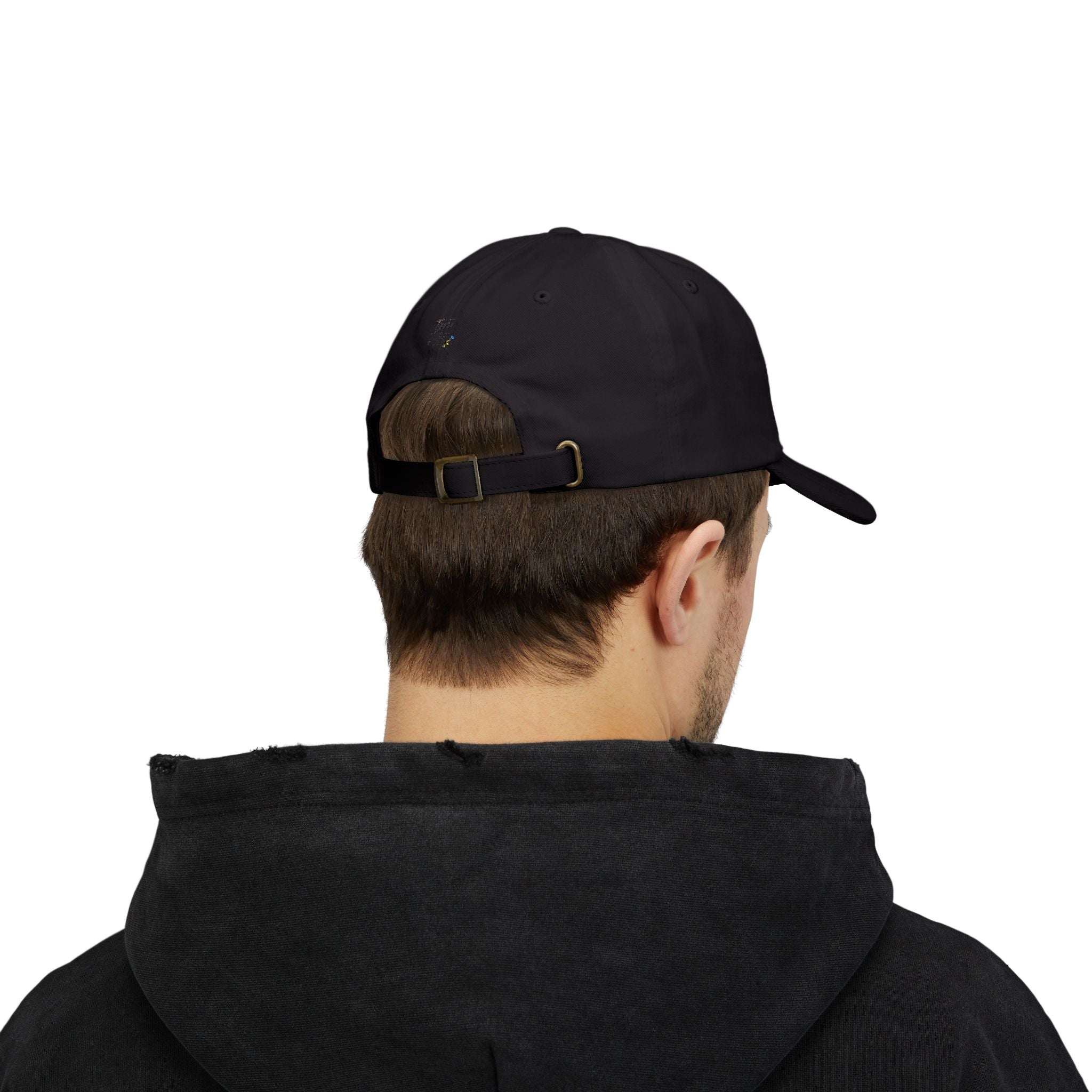 Dad Cap — "Poetic Chaos" Embroidered Floral Dad Hat