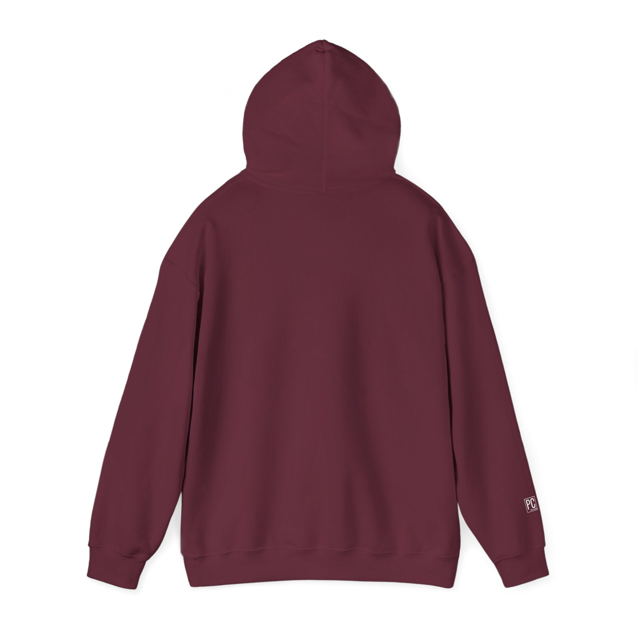 Poetic Chaos Hoodie — Minimal Black Streetwear Pullover white label
