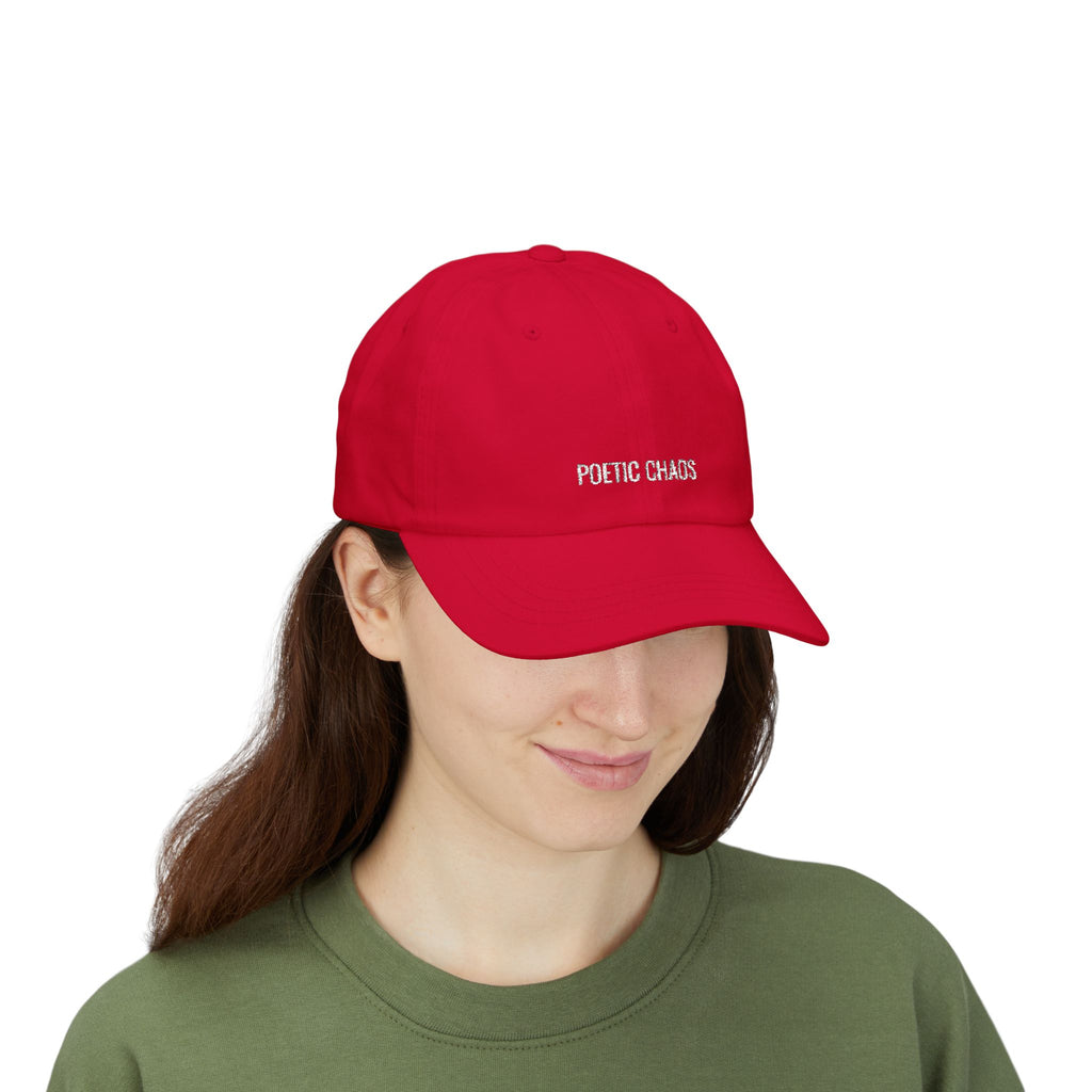 Poetic Chaos white label Classic Dad Cap
